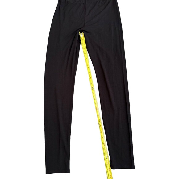 Eileen Fisher Black System Viscose Jersey Easy Pant Easy Ankle Length Size XS - Picture 4 of 6